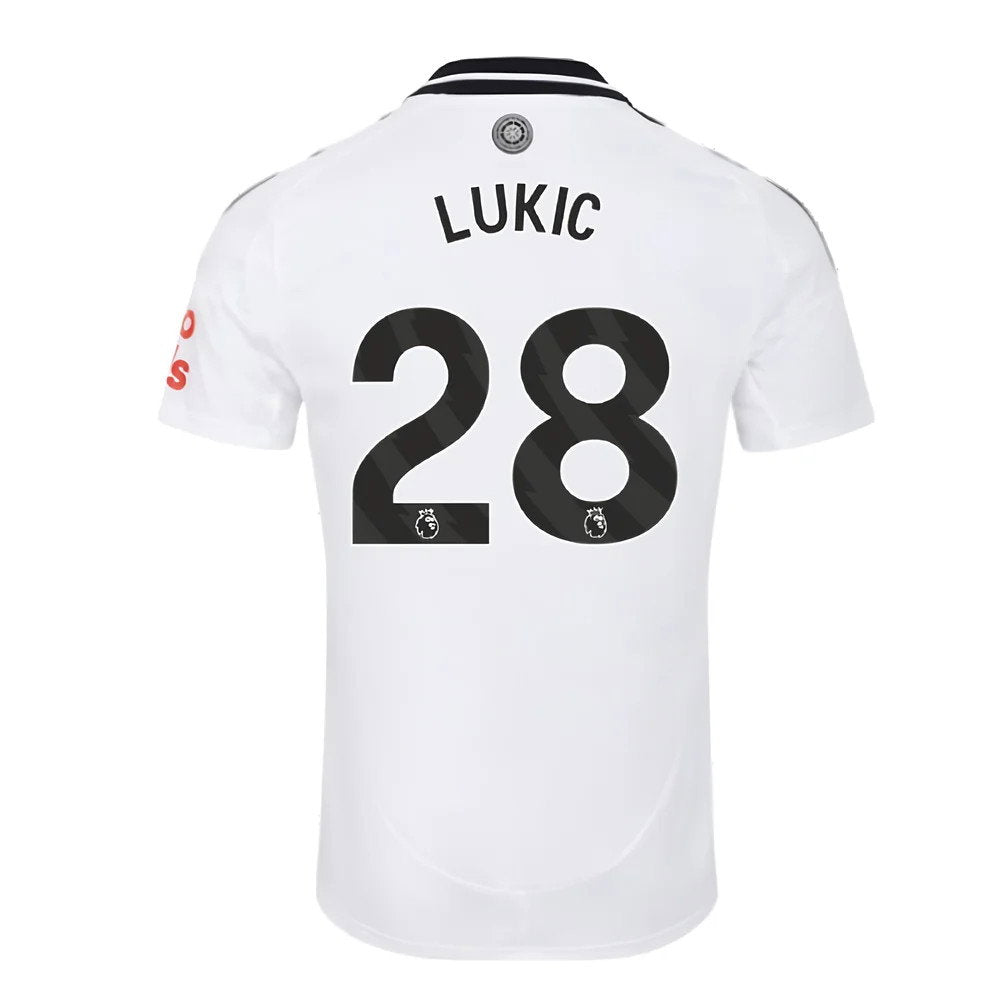 2024-2025 Fulham Home Shirt (Lukic 28)_2