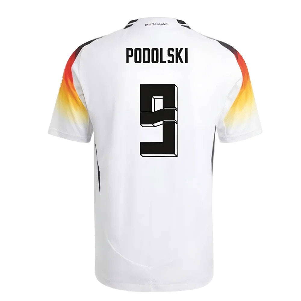 2024-2025 Germany Authentic Home Shirt (Podolski 9)_2