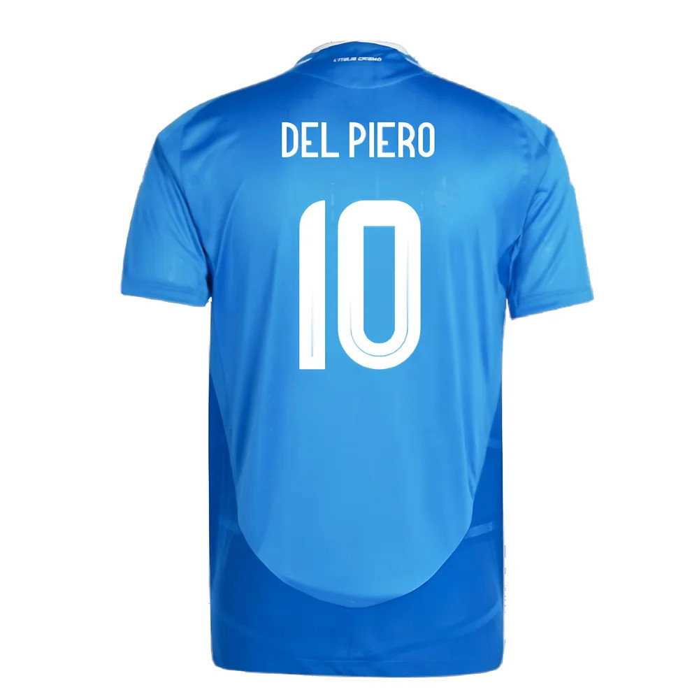 2024-2025 Italy Authentic Home Shirt (DEL PIERO 10)_2