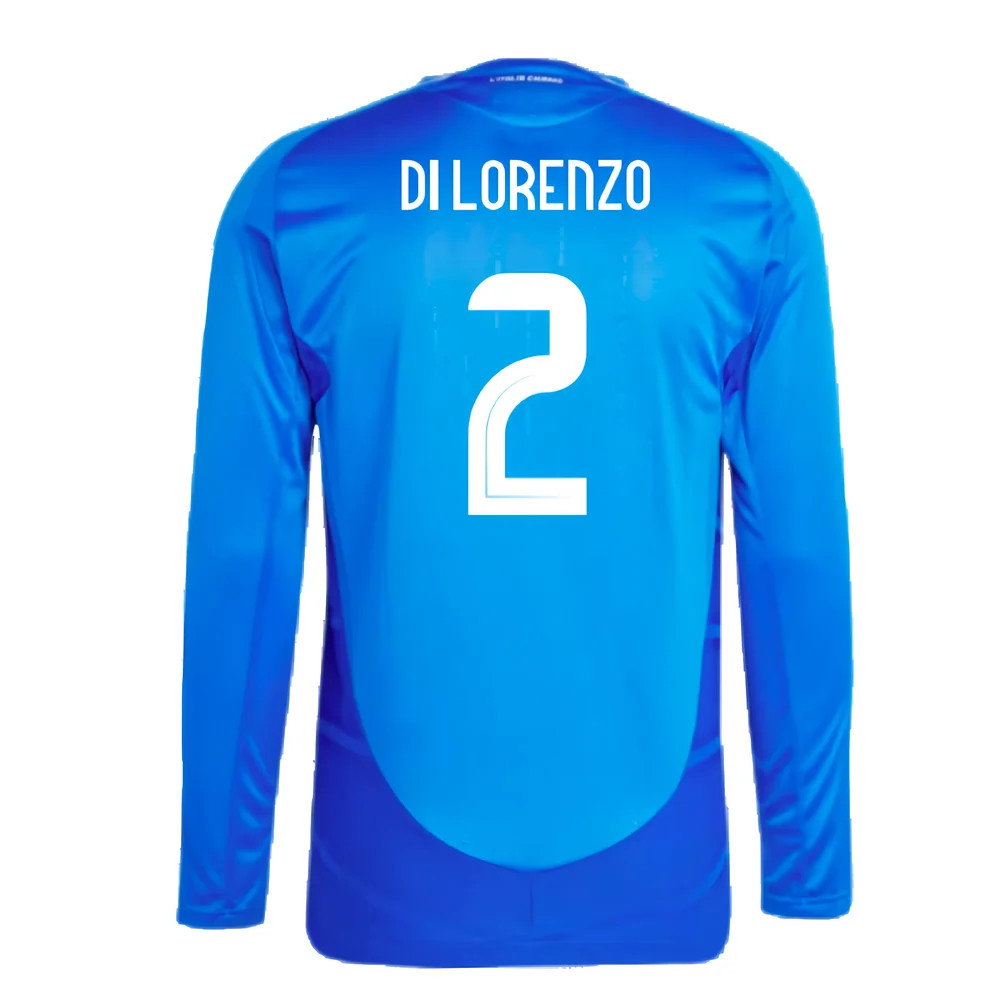 2024-2025 Italy Authentic Long Sleeve Home Shirt (DI LORENZO 2)_2