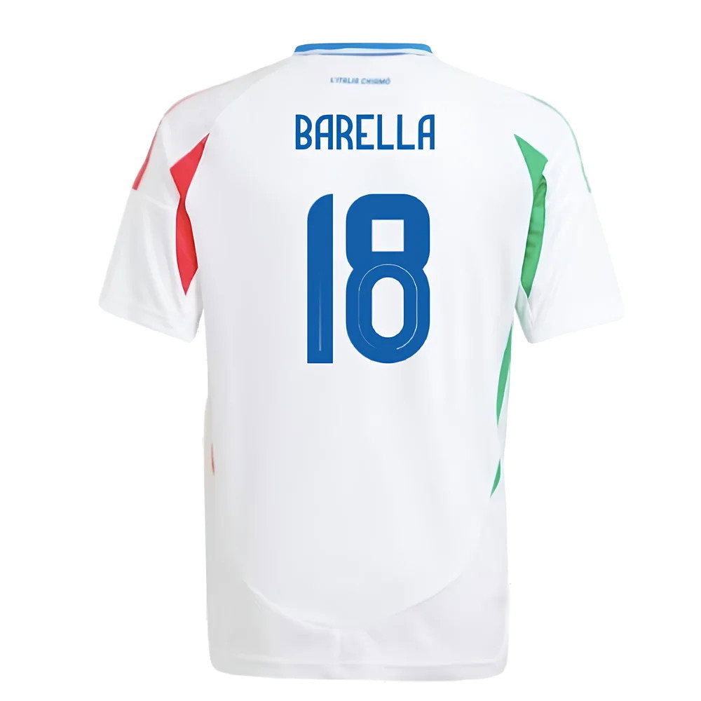 2024-2025 Italy Away Shirt (Kids) (BARELLA 18)_2