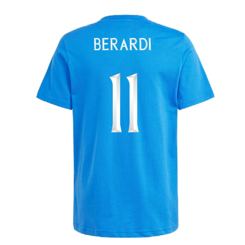 2024-2025 Italy DNA Tee (Blue) - Kids (BERARDI 11)_2