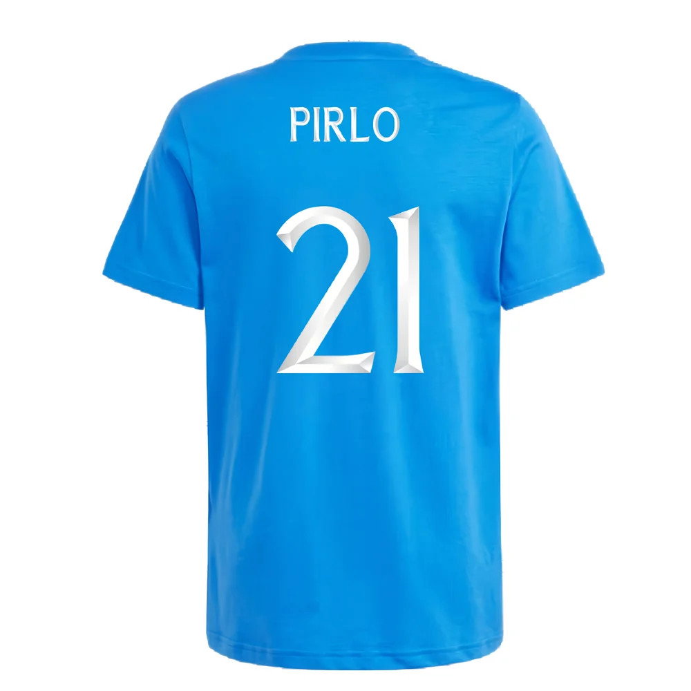 2024-2025 Italy DNA Tee (Blue) - Kids (PIRLO 21)_2