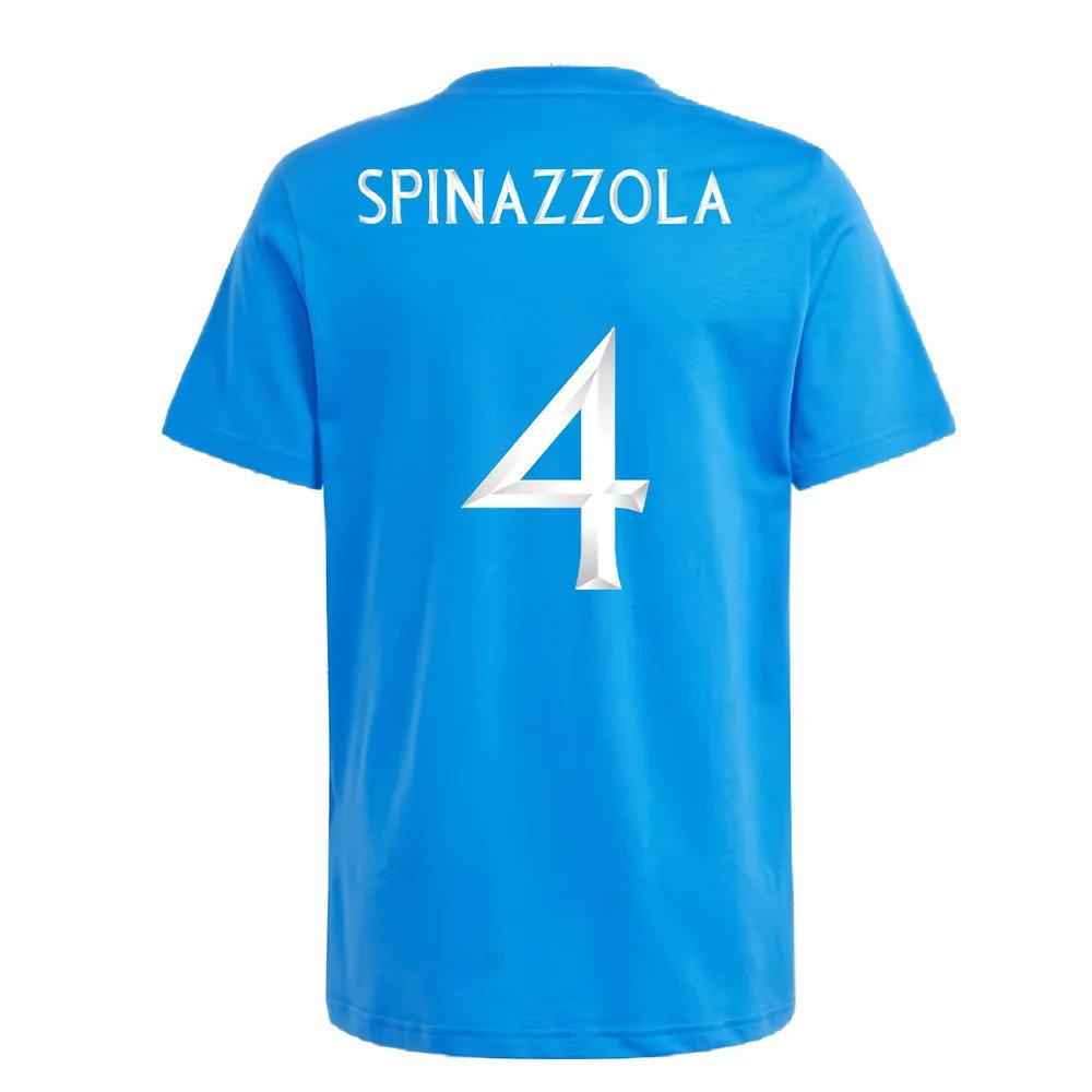 2024-2025 Italy DNA Tee (Blue) - Kids (SPINAZZOLA 4)_2