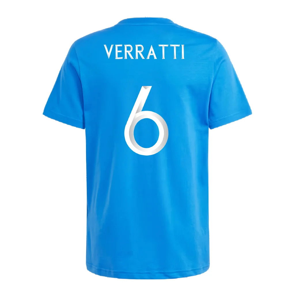 2024-2025 Italy DNA Tee (Blue) - Kids (VERRATTI 6)_2