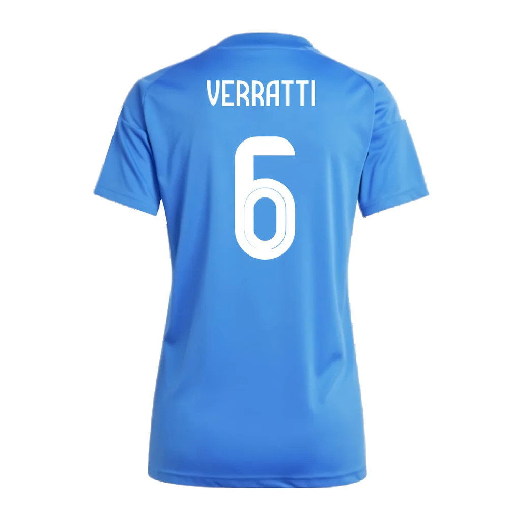 2024-2025 Italy Home Fan Jersey (Ladies) (VERRATTI 6)_2