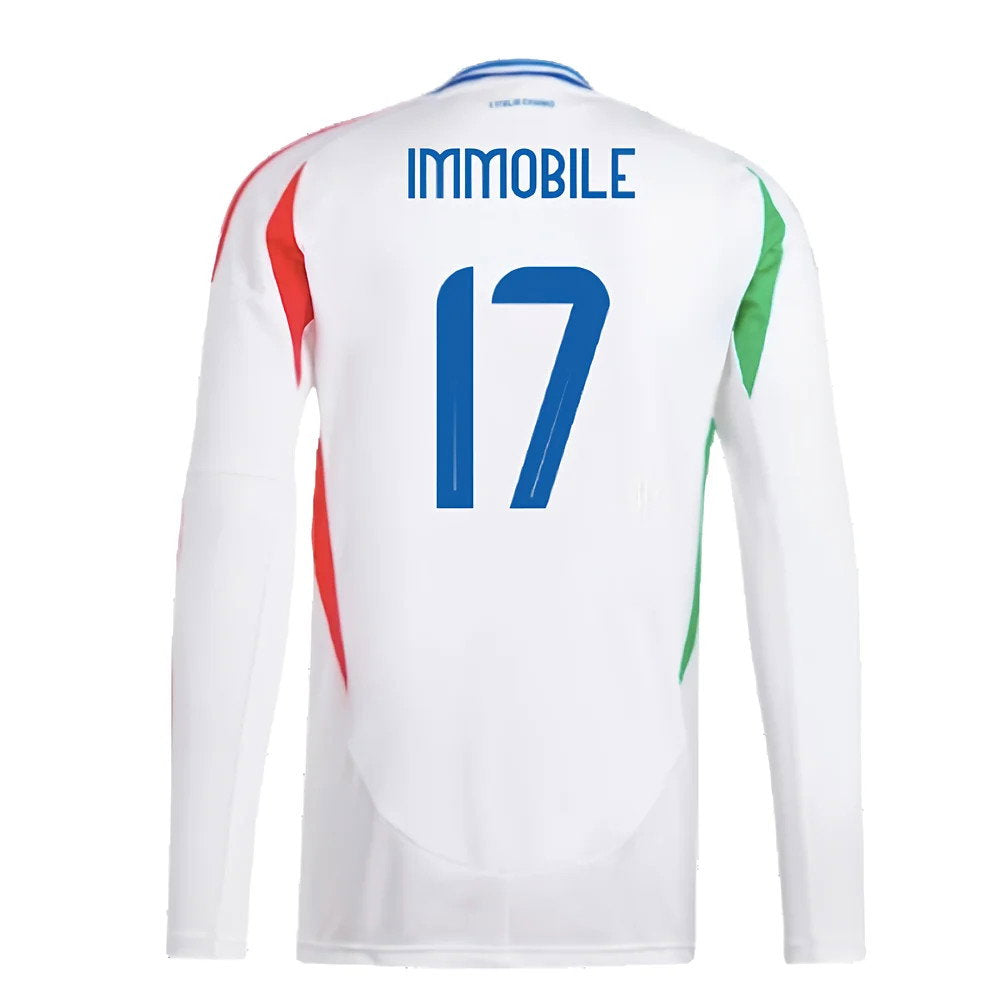 2024-2025 Italy Long Sleeve Away Shirt (IMMOBILE 17)_2