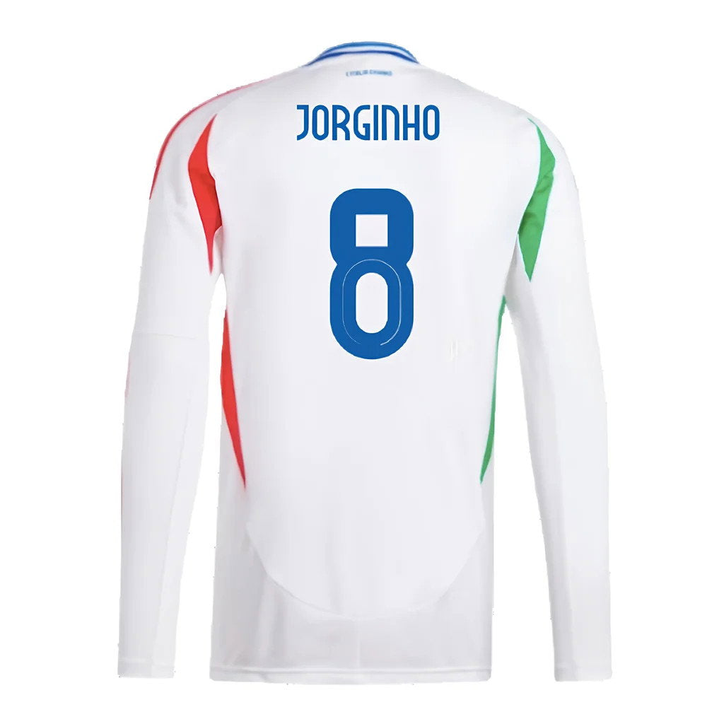 2024-2025 Italy Long Sleeve Away Shirt (JORGINHO 8)_2