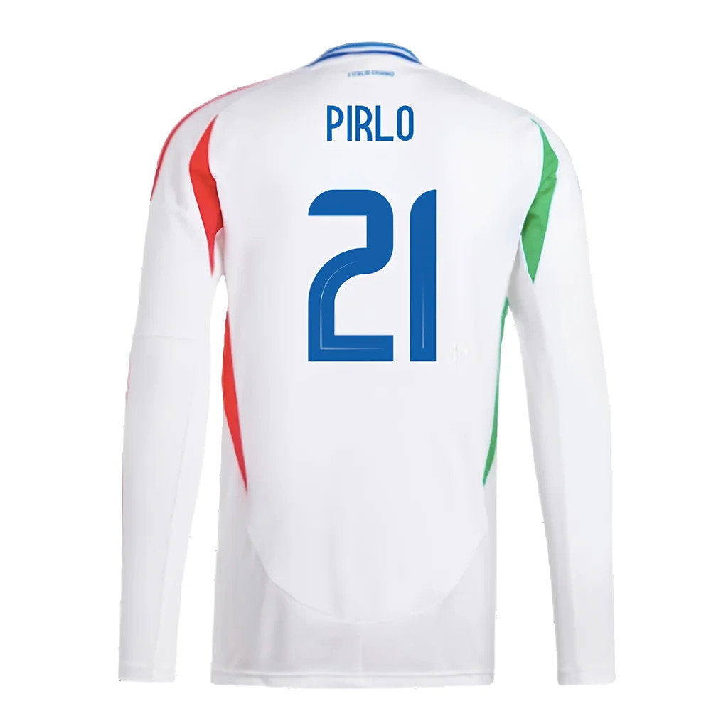 2024-2025 Italy Long Sleeve Away Shirt (PIRLO 21)_2