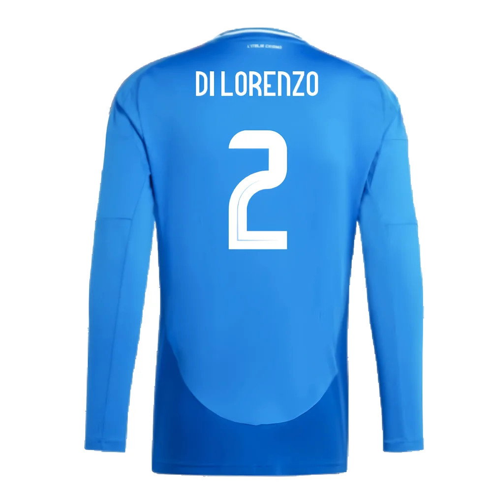 2024-2025 Italy Long Sleeve Home Shirt (DI LORENZO 2)_2