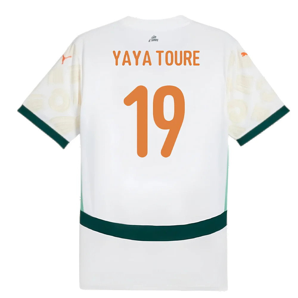 2024-2025 Ivory Coast Away Shirt (Yaya Toure 19)_2