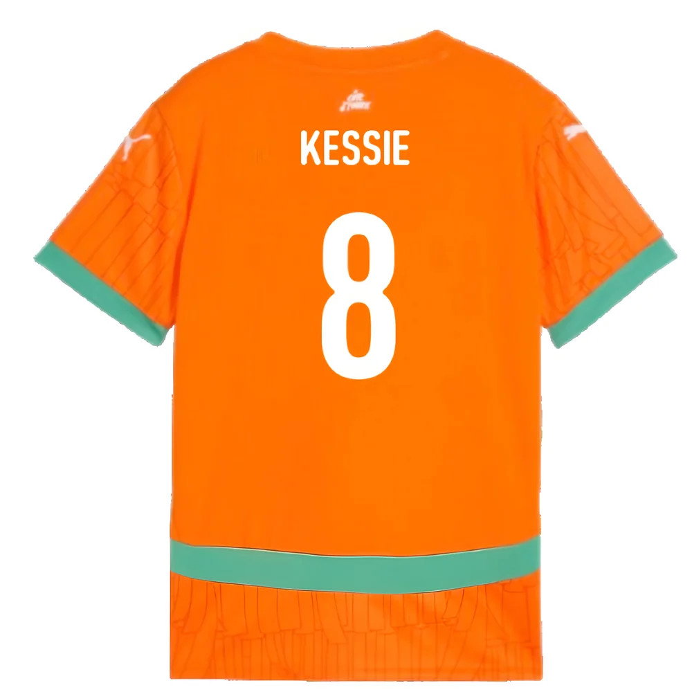 2024-2025 Ivory Coast Home Shirt (Kids) (Kessie 8)_2