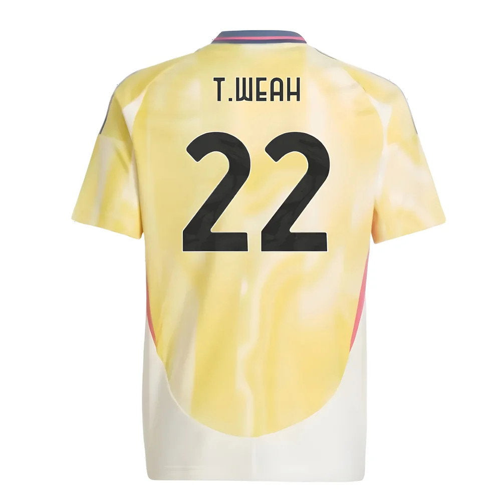 2024-2025 Juventus Away Shirt (Kids) (T.Weah 22)_2
