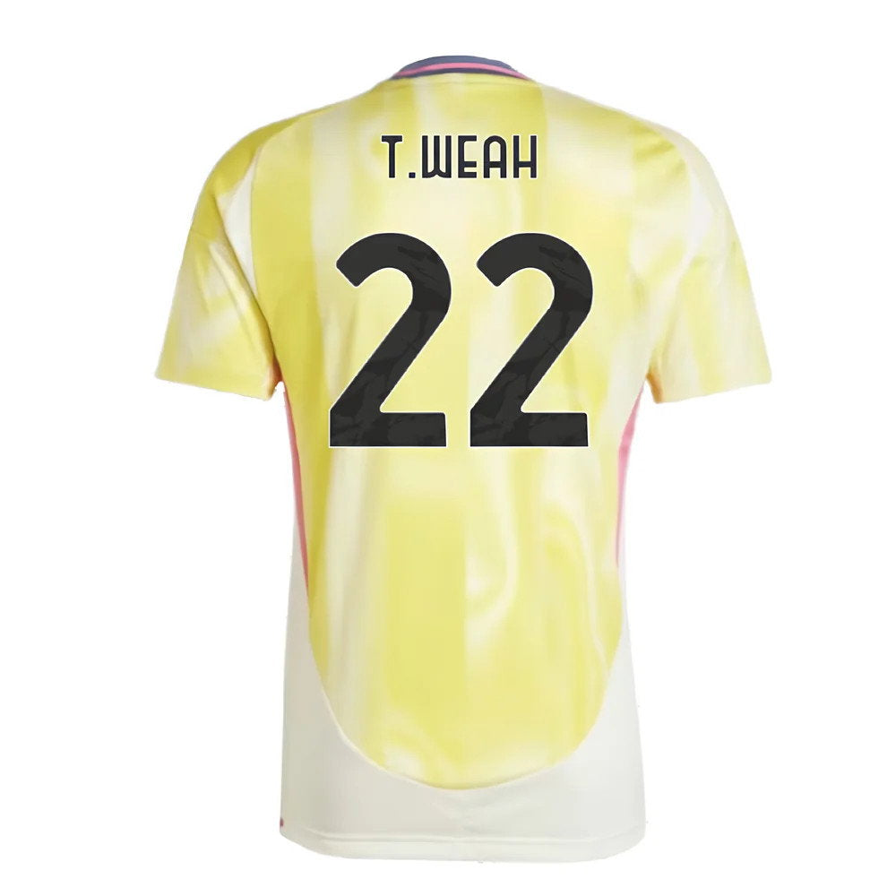 2024-2025 Juventus Away Shirt (T.Weah 22)_2