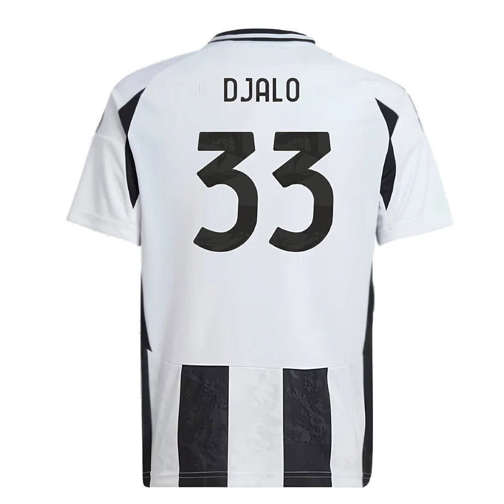 2024-2025 Juventus Home Shirt (Kids) (Djalo 33)_2