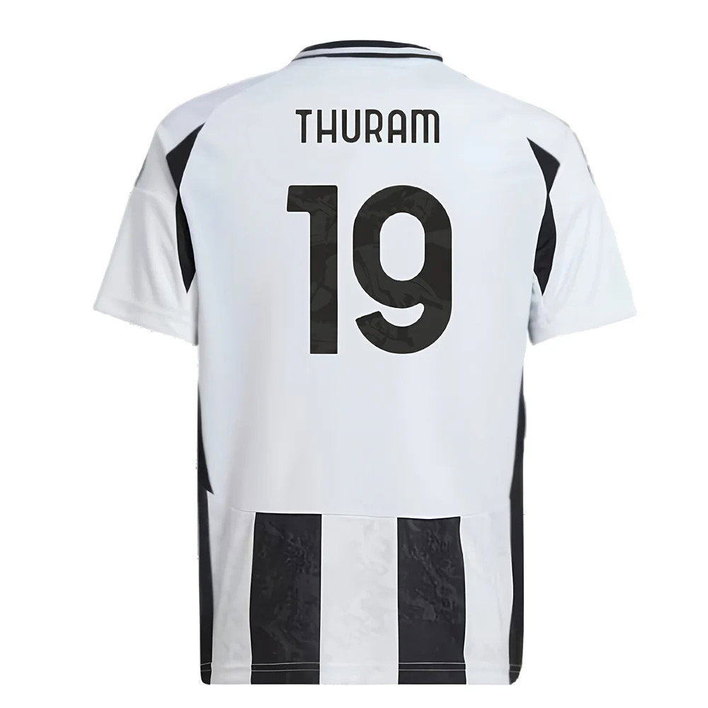 2024-2025 Juventus Home Shirt (Kids) (Thuram 19)_2