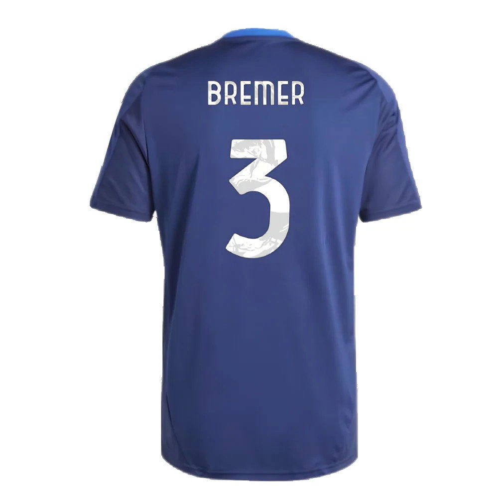 2024-2025 Juventus Training Jersey (Navy) (Bremer 3)_2