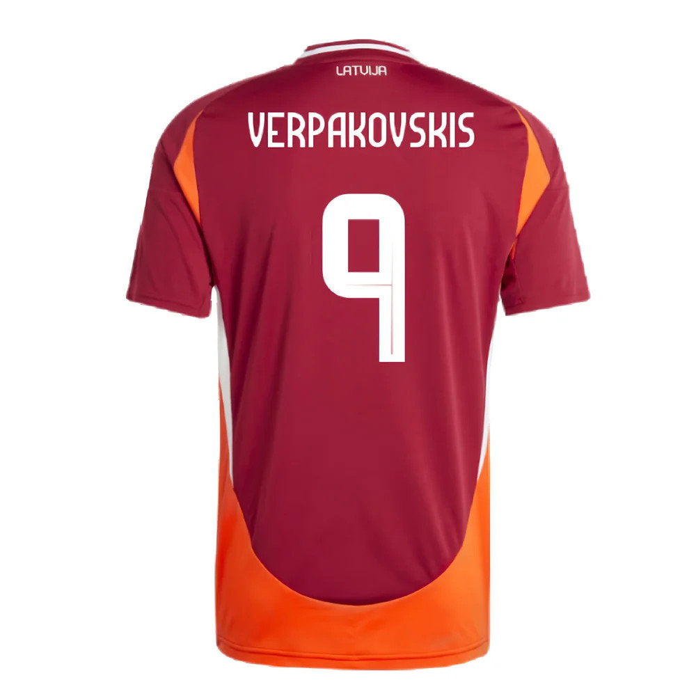 2024-2025 Latvia Home Shirt (Verpakovskis 9)_2