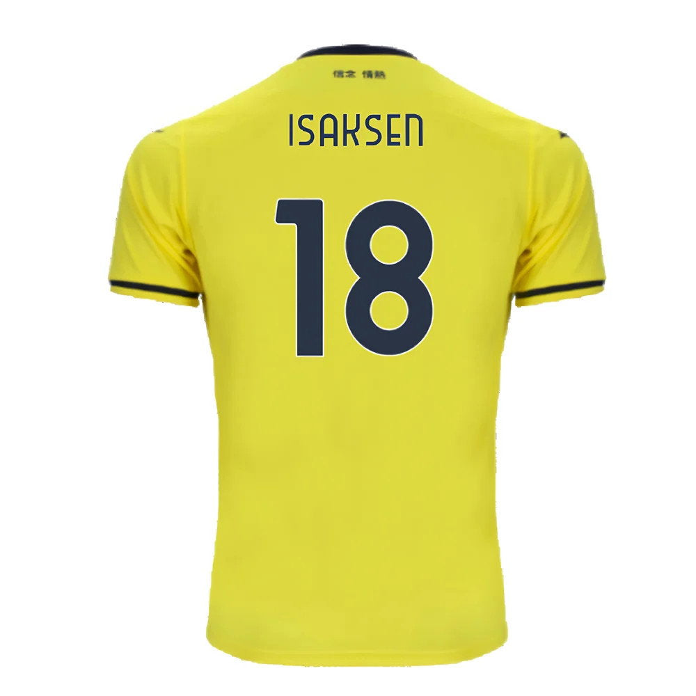 2024-2025 Lazio Away Shirt (Kids) (Isaksen 18)_2