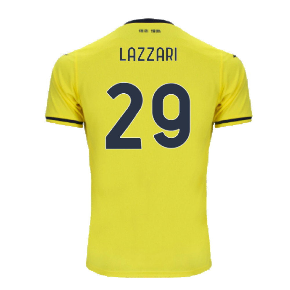 2024-2025 Lazio Away Shirt (Kids) (Lazzari 29)_2