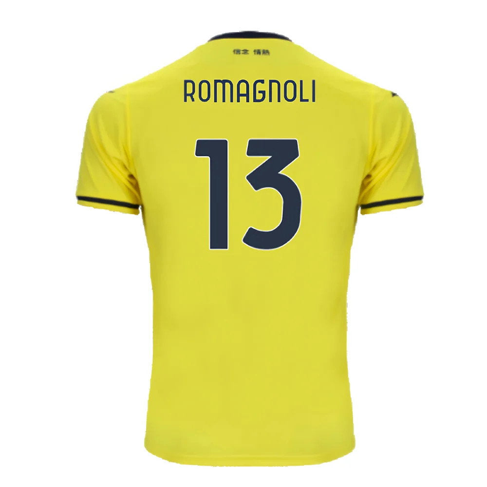 2024-2025 Lazio Away Shirt (Kids) (Romagnoli 13)_2