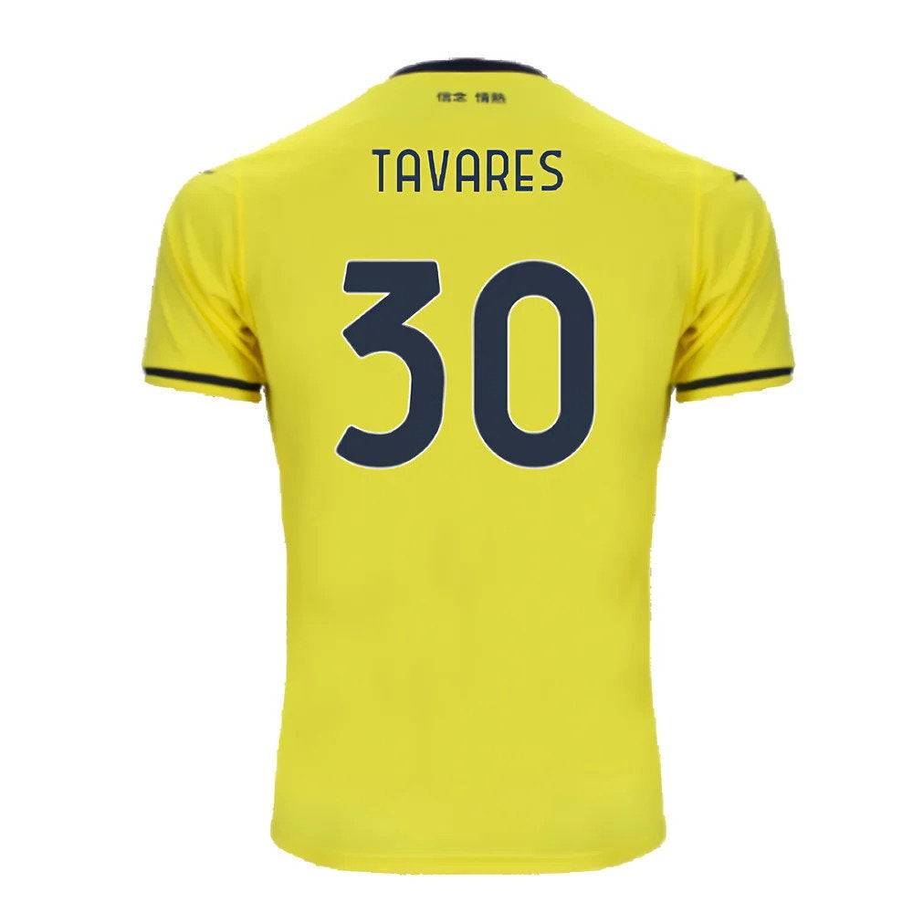 2024-2025 Lazio Away Shirt (Kids) (Tavares 30)_2