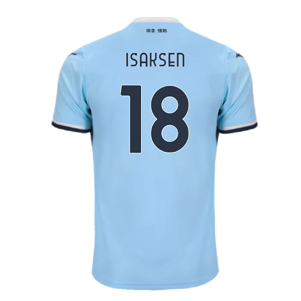 2024-2025 Lazio Home Shirt (Isaksen 18)_2
