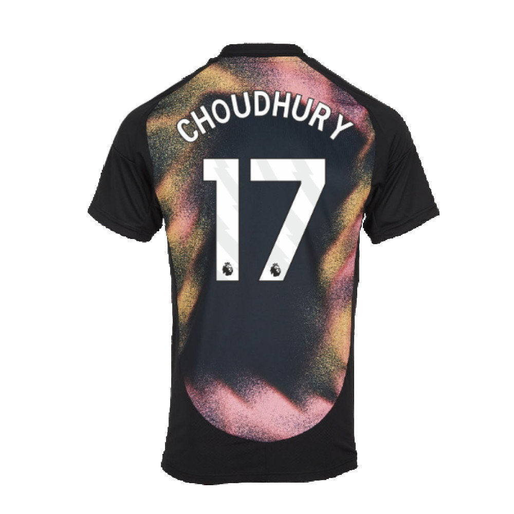 2024-2025 Leicester City Away Shirt (Kids) (Choudhury 17)_2