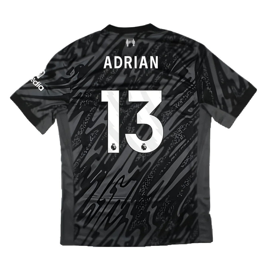 2024-2025 Liverpool Home Goalkeeper Shirt (Black) (Adrian 13)_2
