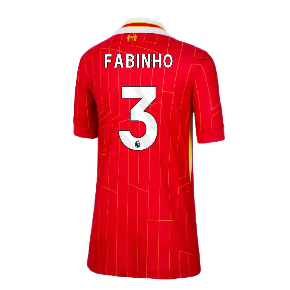 2024-2025 Liverpool Home Shirt (Kids) (Fabinho 3)_2