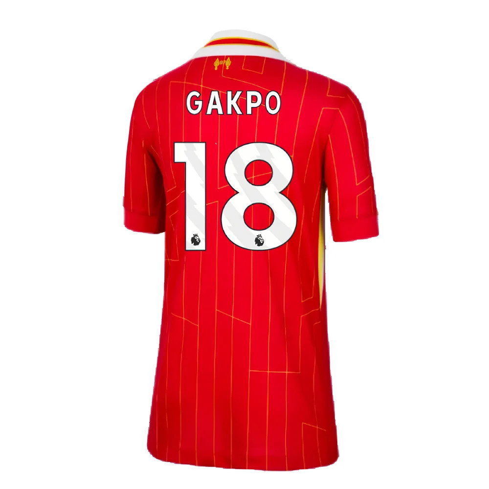 2024-2025 Liverpool Home Shirt (Kids) (Gakpo 18)_2