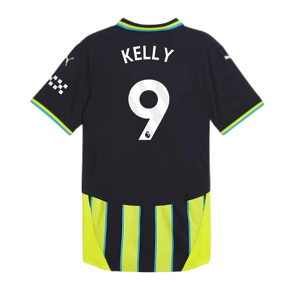 2024-2025 Man City Away Authentic Shirt (Kelly 9)_2