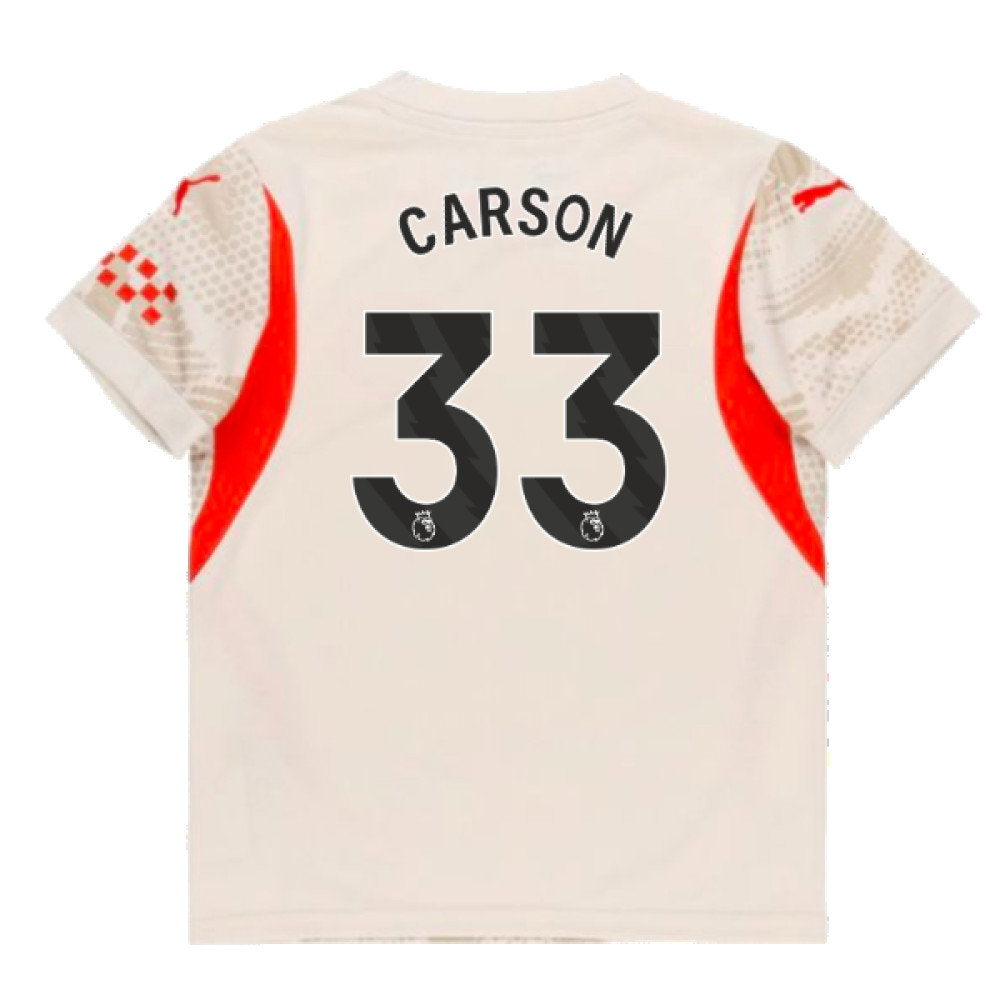 2024-2025 Man City Away Goalkeeper Shirt (Alpine Snow) (Carson 33)_2