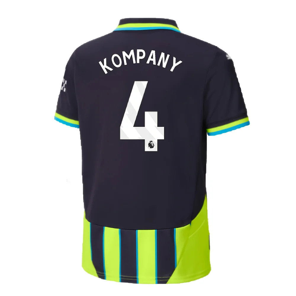 2024-2025 Man City Away Shirt (Kids) (Kompany 4)_2