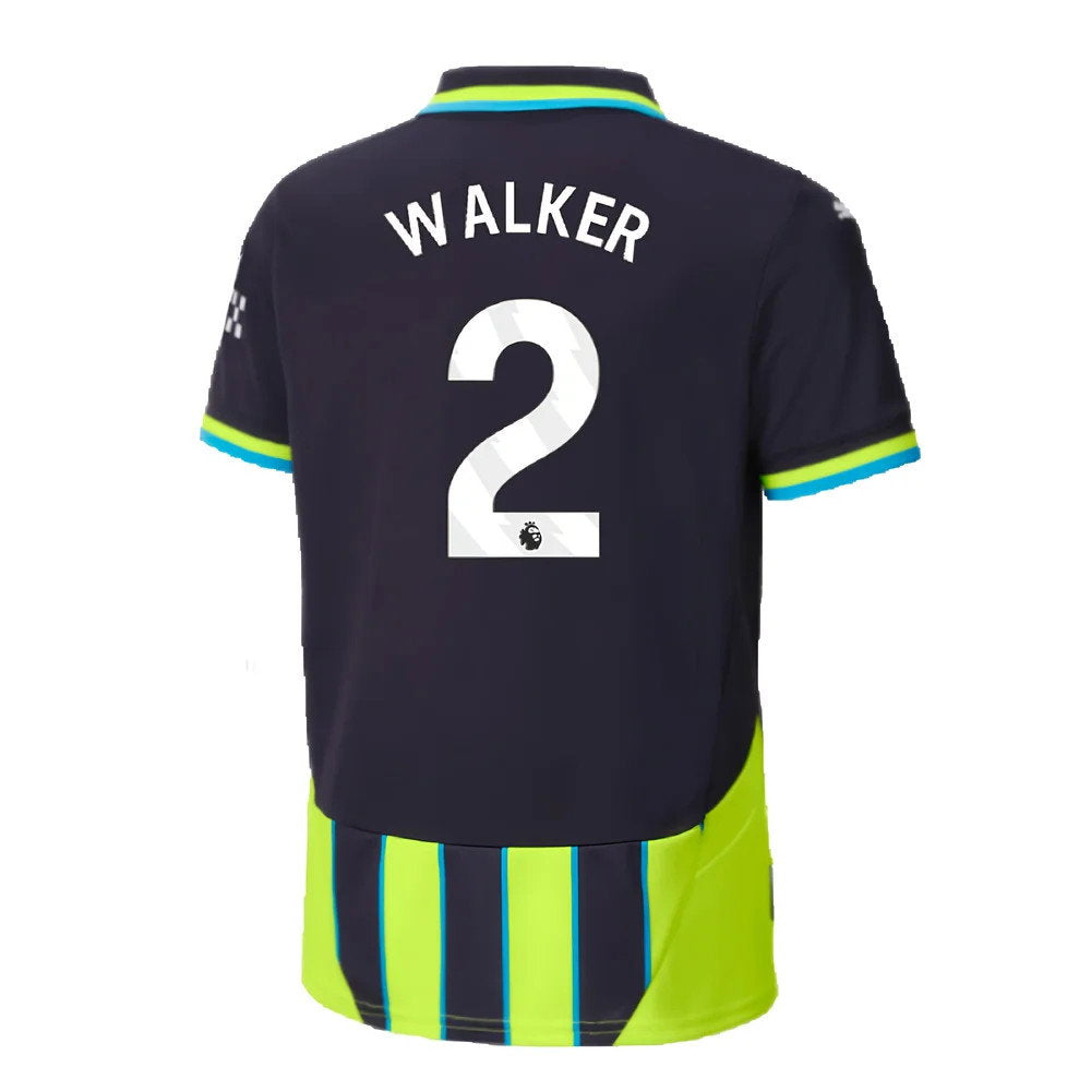 2024-2025 Man City Away Shirt (Kids) (Walker 2)_2