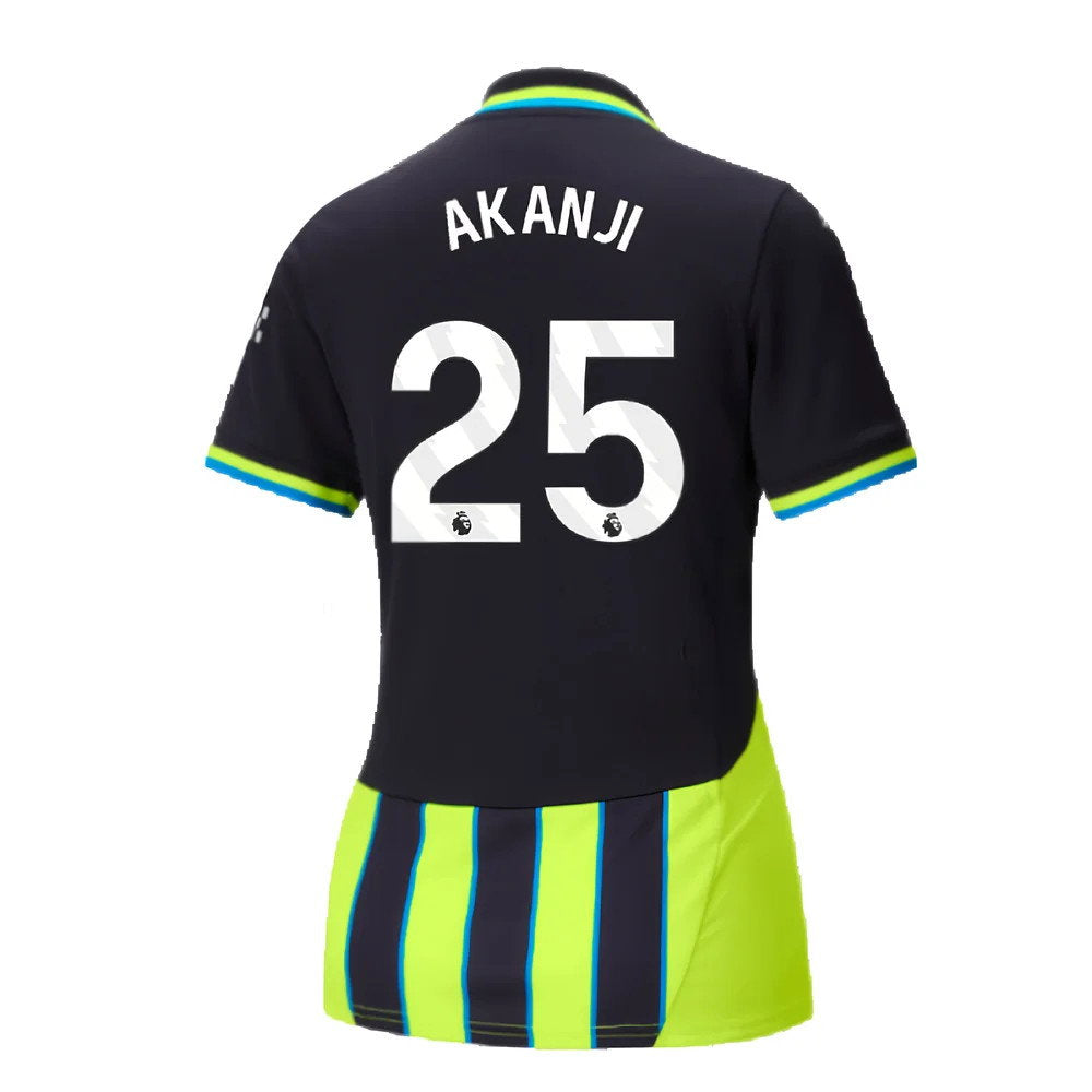 2024-2025 Man City Away Shirt (Womens) (Akanji 25)_2