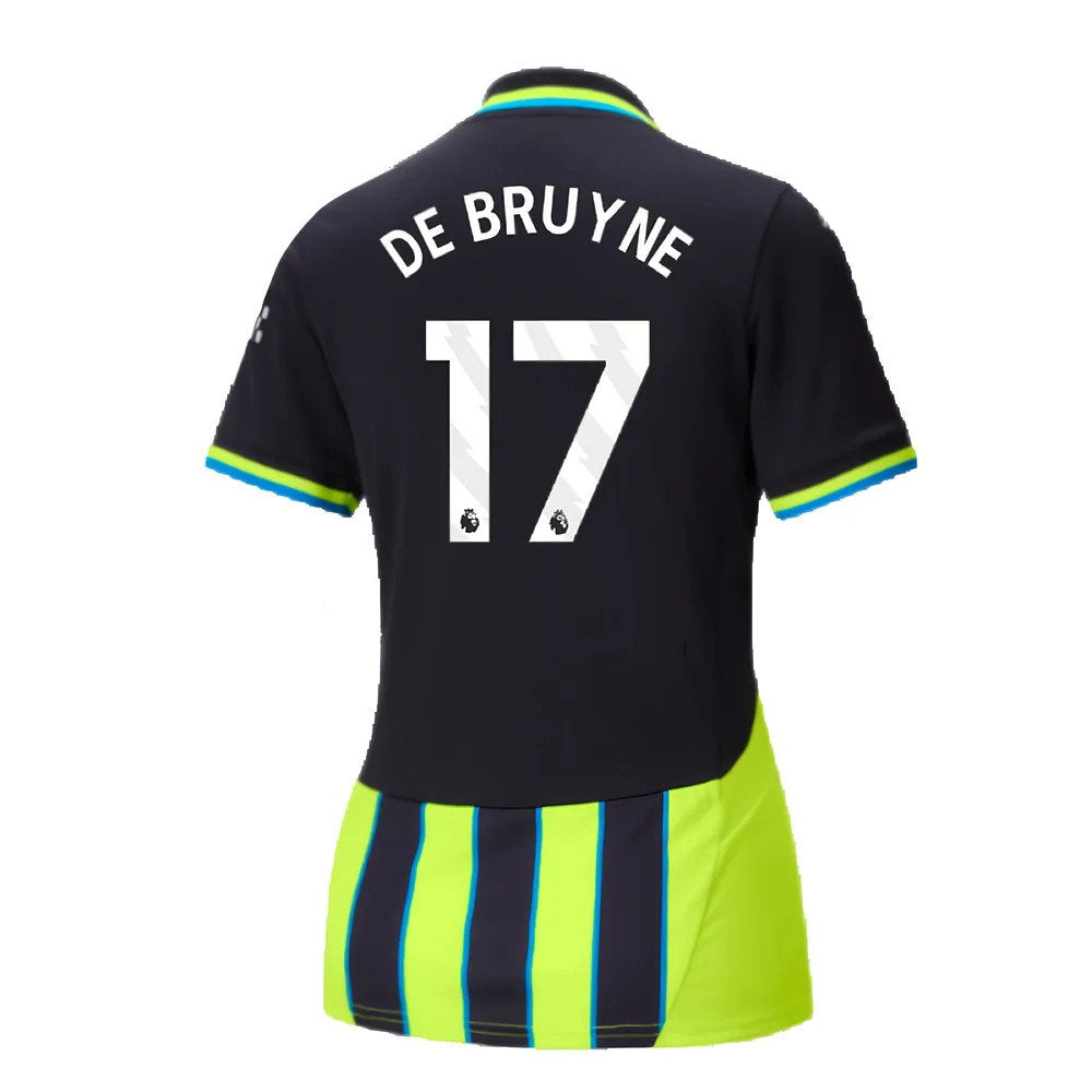 2024-2025 Man City Away Shirt (Womens) (De Bruyne 17)_2