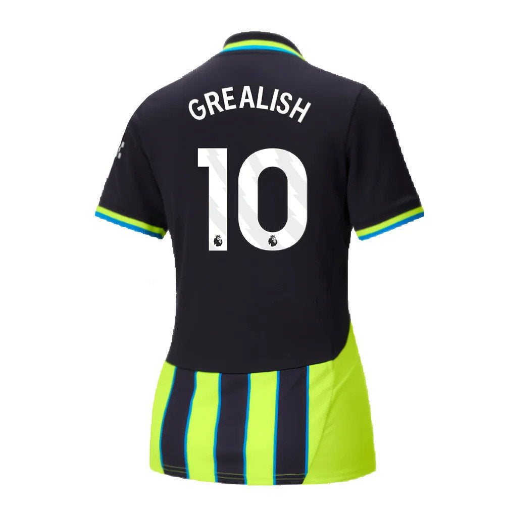 2024-2025 Man City Away Shirt (Womens) (Grealish 10)_2