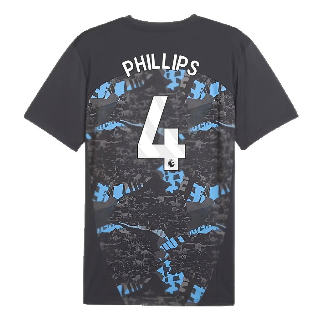2024-2025 Man City Prematch SS Jersey (Strong Gray) (Phillips 4)_2