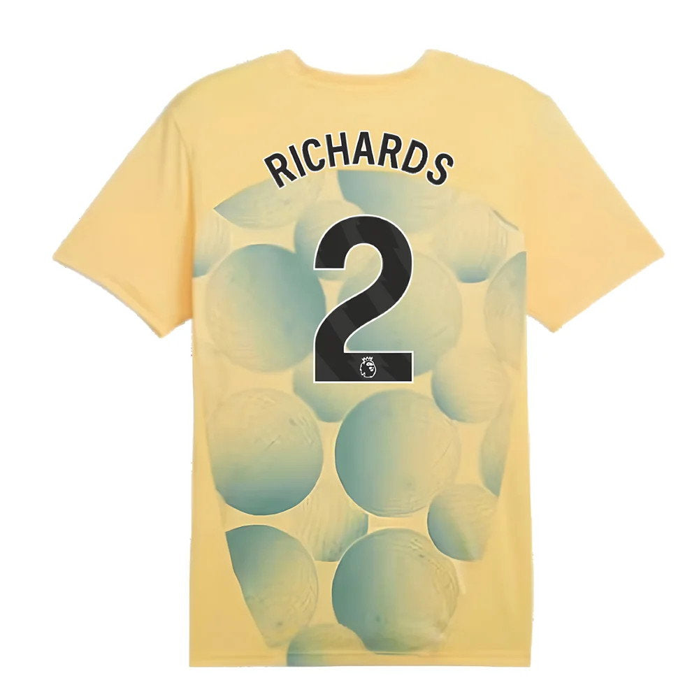 2024-2025 Man City Prematch SS Shirt (Flaxen) (Richards 2)_2