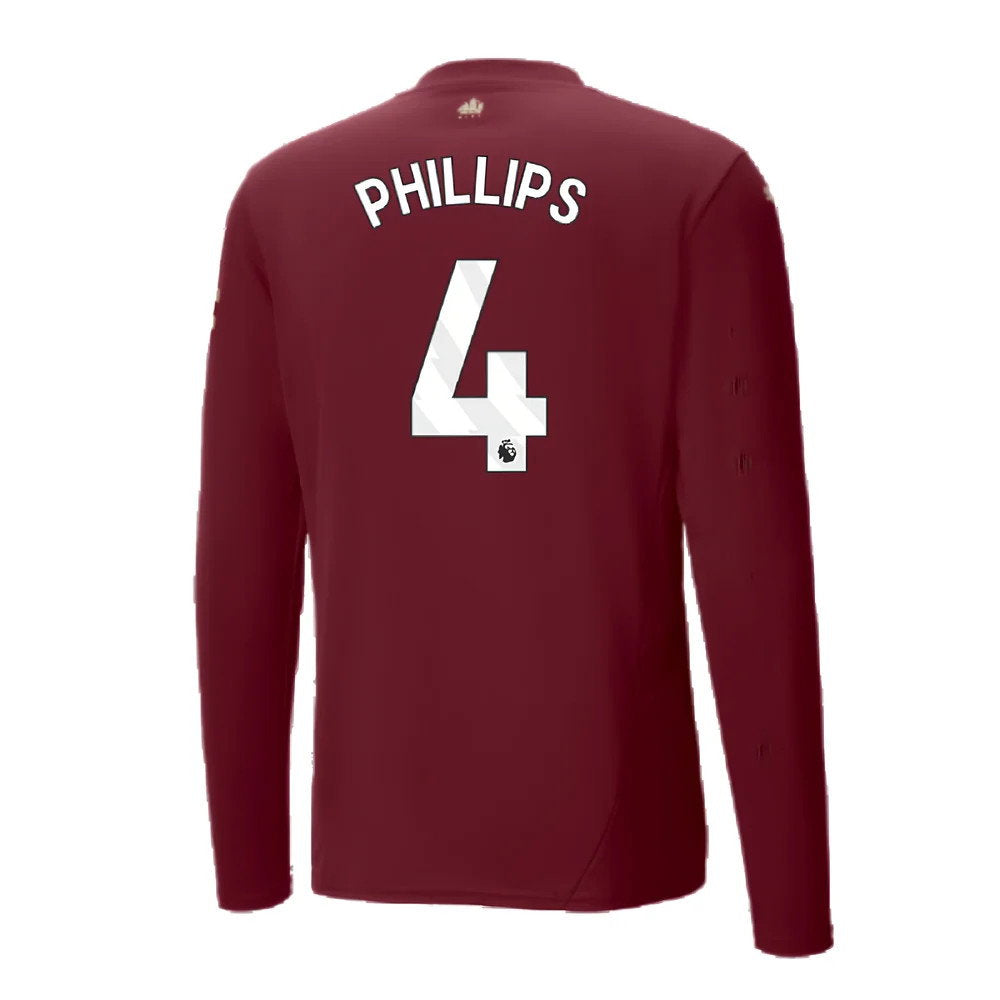 2024-2025 Man City Third Long Sleeve Shirt (Phillips 4)_2