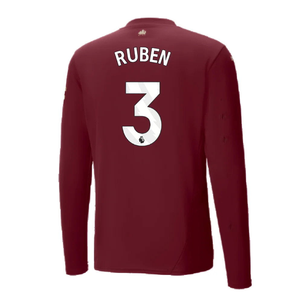 2024-2025 Man City Third Long Sleeve Shirt (Ruben 3)_2