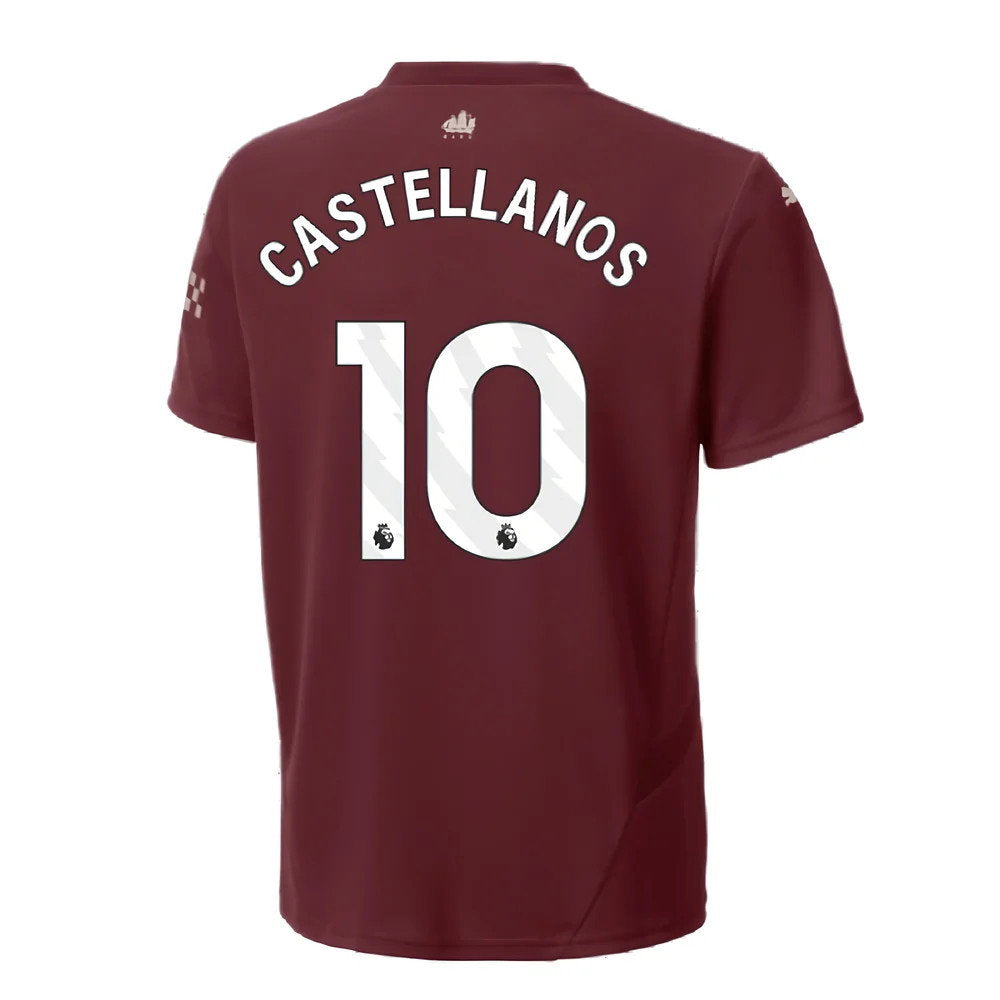2024-2025 Man City Third Mini Kit (Castellanos 10)_2
