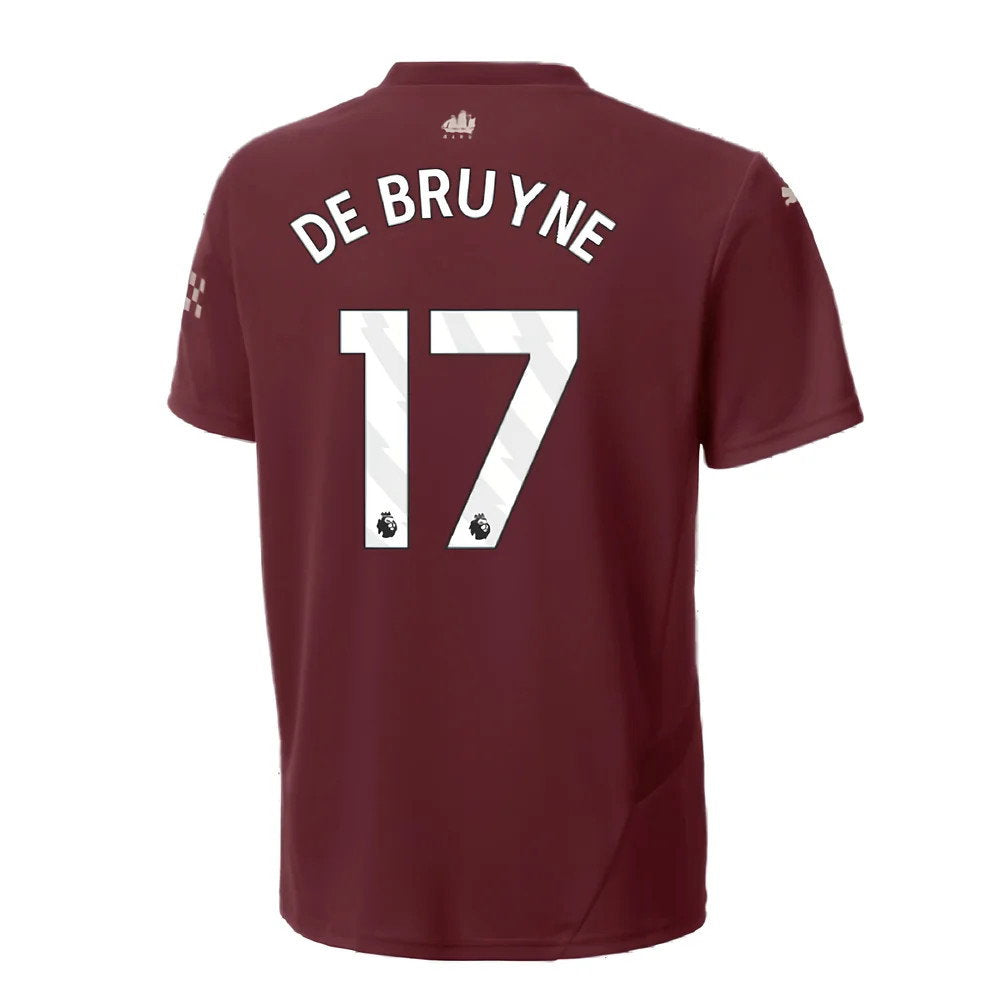 2024-2025 Man City Third Mini Kit (De Bruyne 17)_2