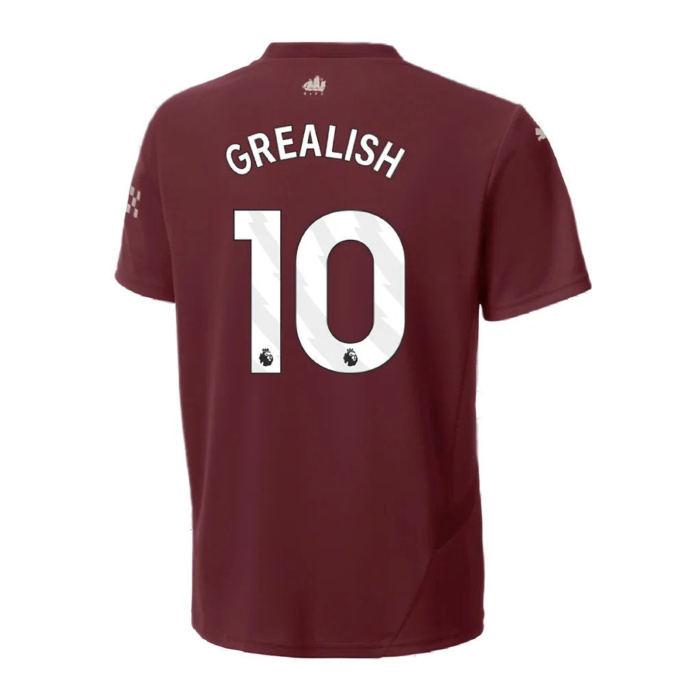 2024-2025 Man City Third Shirt (Kids) (Grealish 10)_2