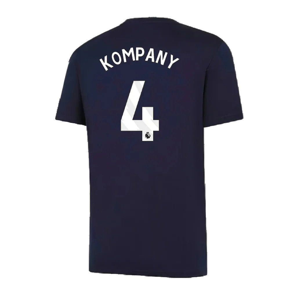 2024-2025 Man City Training Shirt (Inky Blue) - Kids (Kompany 4)_2