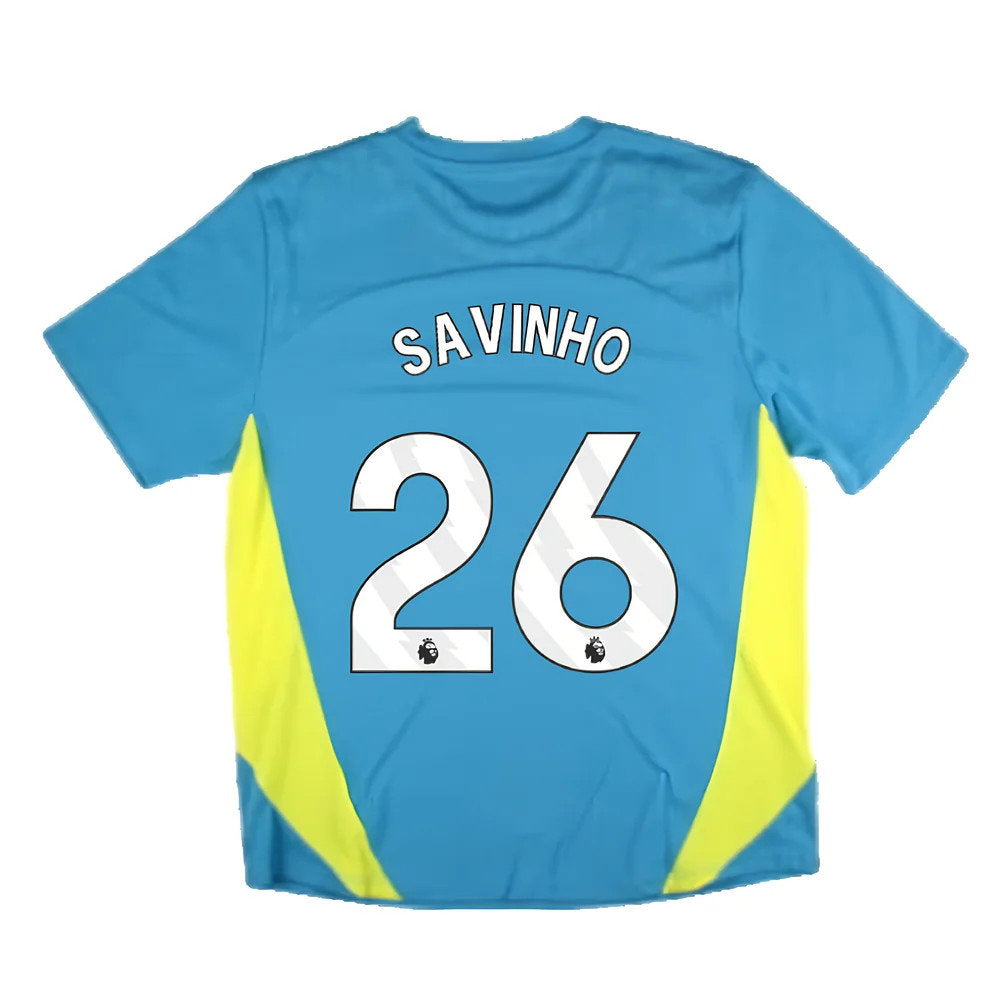 2024-2025 Man City Training Shirt Pro (Blue) (Savinho 26)_2