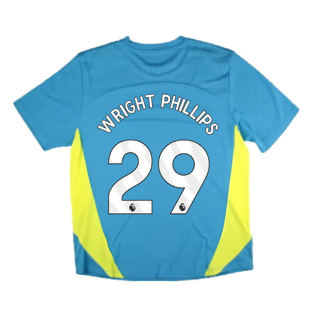 2024-2025 Man City Training Shirt Pro (Blue) (Wright Phillips 29)_2