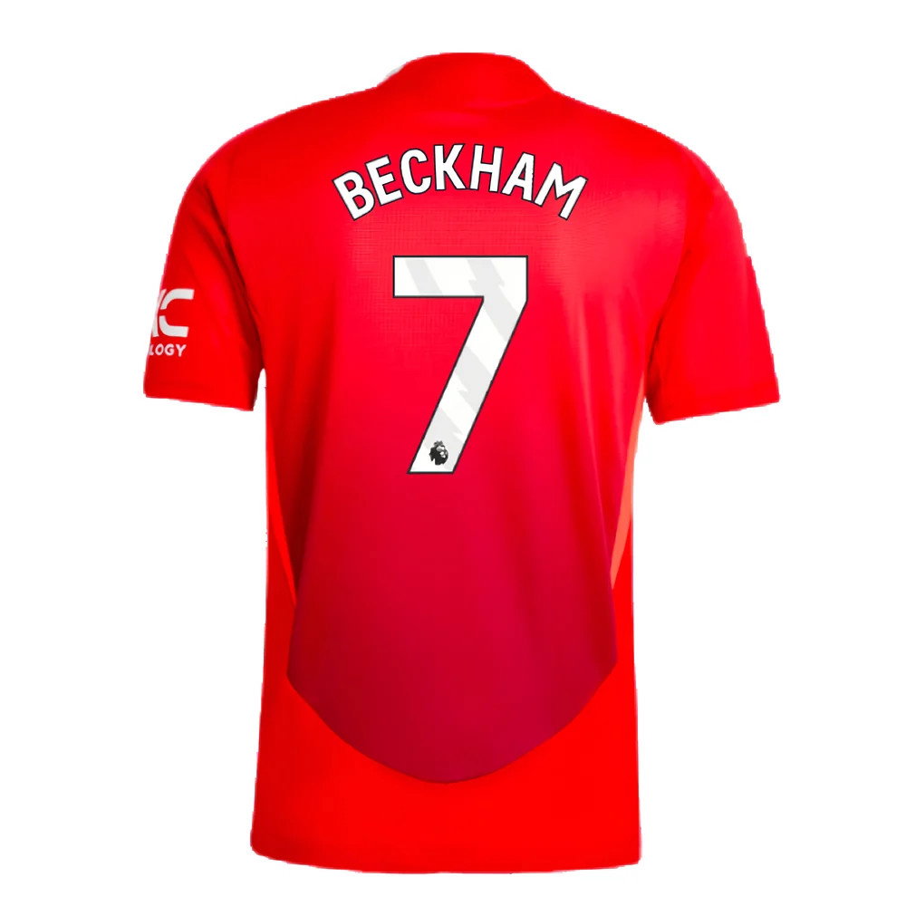 2024-2025 Man Utd Authentic Home Shirt (Beckham 7)_2