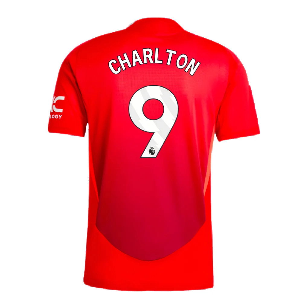 2024-2025 Man Utd Authentic Home Shirt (Charlton 9)_2